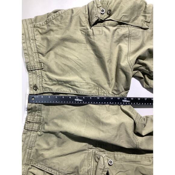 Polo Ralph Lauren Men’s Olive Cargo Shorts Size 46B – Classic, Chino, Outdoor - Picture 6 of 8